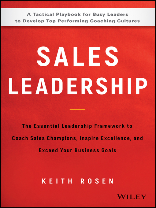 Title details for Sales Leadership by Keith Rosen - Available